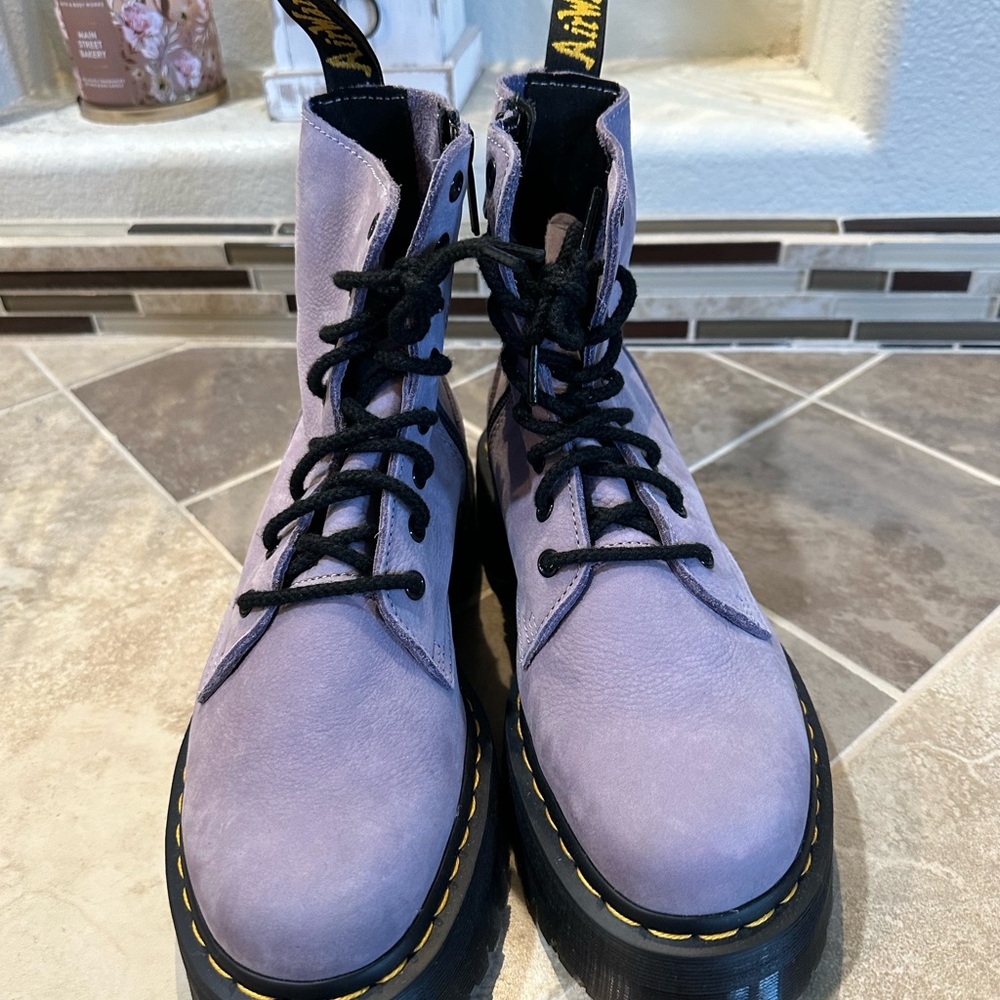 Dr. Martens Jadon Suede Boots - Picture 4 of 6